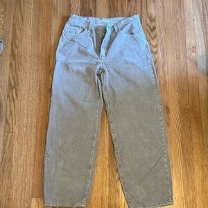 W’s Tan Corduroy Baggy Dan Pants